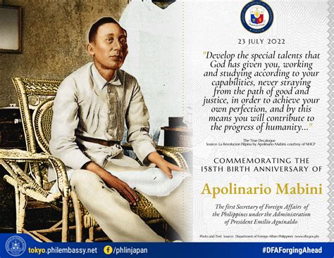 apolinario mabini birthday|Mabini: the voice of the Philippines.